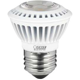 Feit Electric BPEXN/500/MED/LED LED Lamp, Track/Recessed, MR16 Lamp, 50 W Equivalent, E26 Lamp Base, Dimmable