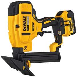 DeWALT DCN682M1 Flooring Stapler Kit, Battery Included, 20 V, 4 Ah, 1/4 in W Crown, 1/2 to 1-1/2 in L Leg, 100 Magazine