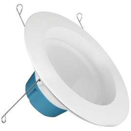 Feit Electric LEDR56/830/HBR LED Bulb Retrofit Kit, Specialty, 75 W Equivalent, E26 Lamp Base, Dimmable