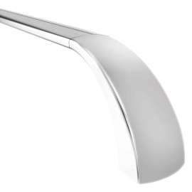 Moen Zarina Series Y6024CH Towel Bar, 24 in L Rod, Chrome, Surface Mounting