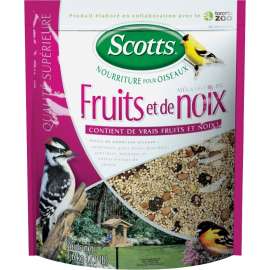 Scotts 409-066 Blended Bird Food, Berry, Fruit, Nut Flavor, 3.6 kg Resealable Bag