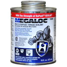 Oatey Megaloc 158089 Thread Sealant, 473 mL