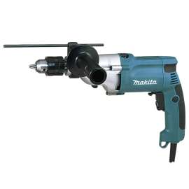 Makita HP2050H Hammer Drill, 6.6 A, Keyed Chuck, 1/2 in Chuck, 0 to 58,000 bpm, 0 to 2900 rpm Speed