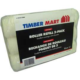NOUR Z 9N10-3TBM Paint Roller Refill, 10 mm Thick Nap, 240 mm L, Polyester Cover