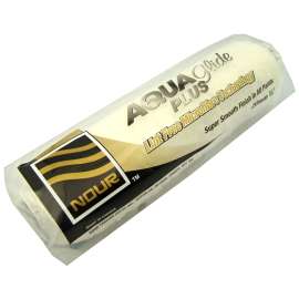 NOUR AquaGlide PLUS Z 90MF20 Paint Roller Cover, 3/4 in Thick Nap, 9 in L, Microfiber Cover