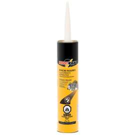 RESISTO 50003 Crack Filler, Paste, Black, Solvent, 300 mL Cartridge