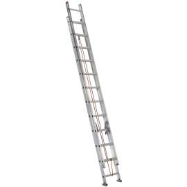 Louisville LP-1024 Extension Ladder, 200 lb, Aluminum
