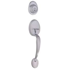 Taymor Professional Series 34-FV8650 Handleset, 3 Grade, Keyed Different Key, Metal, Satin Chrome, WR5 Keyway