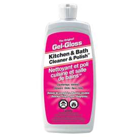 Gel-Gloss GG-1B Cleaner and Polish, 16 oz Can, Liquid, Characteristic, Milky White
