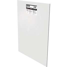 OPTIX 11G0188A Flat Sheet, 36 in L, 30 in W, 0.08 in Thick, Clear