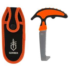 Gerber 31-002742 Vital Pack Saw, 3.4 in L Blade, Carbon Steel Blade, Glass-Filled Polymer/Rubber Handle