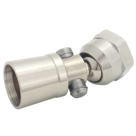 Whedon Ultra Saver Series USB4C Shower Head with Trickle Valve, 1.5 gpm, 1/2 in Connection, Female, Brass, Chrome