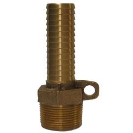 Boshart PENL-BMAXL1210-L Pipe Adapter, 1-1/4 x 1 in, MPT x Insert, Brass