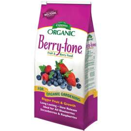 ESPOMA Berry-tone BR4 Plant Food, 4 lb Bag, Granular, 4-3-4 N-P-K Ratio