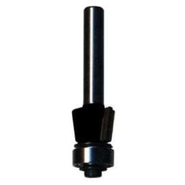 TASK T24339 Router Bit, 1/2 in Dia Cutter, 1/4 in Dia Shank, Steel/Tungsten Carbide