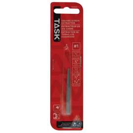 TASK T22245 Screw Extractor, #1 Extractor, Carbon Steel