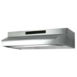 Air King ESADA Series ES248ADA Deluxe Quiet Range Hood, 150 to 270 cfm, 2 Fan, Duct/Ductless Vent, 24 in W, 19-1/2 in D