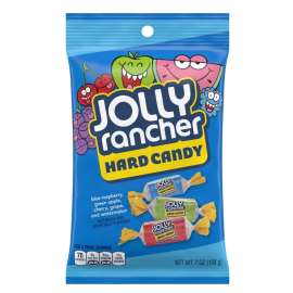 JOLLY Rancher JR12 Candy, Assorted Fruits Flavor, 7 oz Bag