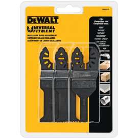 DeWALT DWA4215 Oscillating Blade Set, Steel