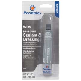 Permatex 85409 Gasket Dressing Sealant, 1 oz Tube, Liquid, Alcohol