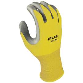 ATLAS 3704CL-08.RT Ergonomic Protective Gloves, L, Knit Wrist Cuff
