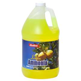 Austin 54200-00049 All-Purpose Lemon Ammonia, 1 gal Bottle, Liquid, Lemon, Yellow
