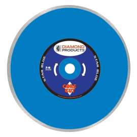 DIAMOND PRODUCTS 80012 Tile Diamond Blade, 4 in Dia, 7/8 in Arbor