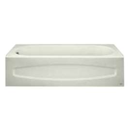 American Standard Colony Series 0184000.020 Bathing Pool, 60 in L, 30 in W, 16-1/4 in H, Recess Installation, White