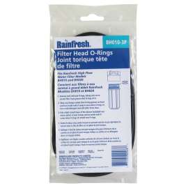 Rainfresh BH010-3P Sump O-Ring Set, Rubber Seal, For: BH010 and BH020 High-Flow Filter Housings