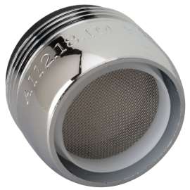 Moen M-Line Series M3620 Faucet Aerator, 13/16 in Male, Brass, Chrome Plated, 2.2 gpm