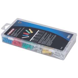 ProSource 61475 Anchor and Screw Assortment, Plastic & Sheet Metal, Zinc, 285-Piece