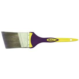 Richard Elegance 80842 Paint Brush, 2-1/2 in W, Angular Brush, Polyester SRT Bristle, Soft Grip Handle