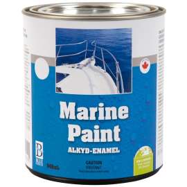 UCP Paints E8058-946 Marine Paint, Gloss Sheen, Gray, 946 mL, Can