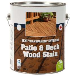 UCP Paints CH3-904-4 Deck and Patio Stain, Clear