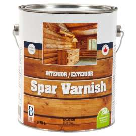 UCP Paints CH3-895-4 Spar Varnish, Clear