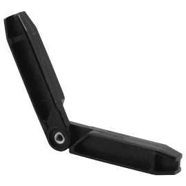 Make-2-Fit PL 16138 Adjustable Miter Cut Screen Frame Corner, Plastic, Black, For: 3/4 x 7/16 in Screen Frame