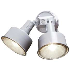 HUBBELL 5876-6CN Round Light Kit, Metal, White, Powder-Coated