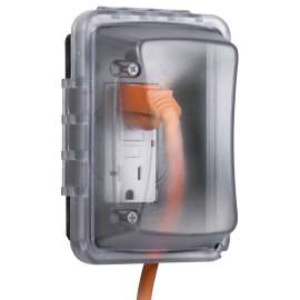 TAYMAC MM410CCN Weatherproof Cover, 16 in L, Polycarbonate, Clear