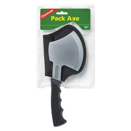 Coghlans 1160 Pack Axe, Carbon Steel Blade, Rubber Handle, Non-Slip Handle, 10 in L