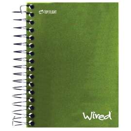 Top Flight 300 4511478 Narrow Rule Notebook, Micro-Perforated Sheet, 180-Sheet, Wirebound Binding
