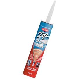 Mulco Zip Seal'N Peel 141980 Removable Sealant, Clear, -22 to 100 deg F, 300 mL Cartridge