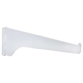 Knape & Vogt 180 180 WH 14 Shelf Bracket, 320 lb, Steel