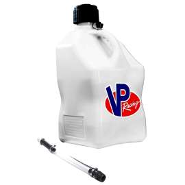 VP Fuel 3520 Motorsport Container, 5 gal Capacity, Polyethylene, White