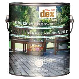 Circa 1850 DEX 230004 Wood Preservative, Green, 1 gal