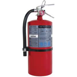 FIRST ALERT FE20A120B Rechargeable Fire Extinguisher, 20 lb Capacity, Monoammonium Phosphate, 20-A:120-B:C Class