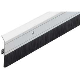 M-D 05100 Door Sweep, 36 in L, 2-1/4 in W, Aluminum Flange