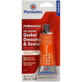 Permatex 85420 Gasket Dressing Sealant, 2 oz Tube, Liquid, Ketone