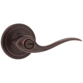Weiser Toluca Series 9GLA5350-076 Entry Lever, 4-7/32 in L Lever, Venetian Bronze