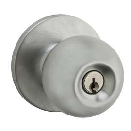 Weiser Regina Series SK5000RG 26D WS C Entry Door Knob, Satin Chrome