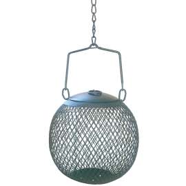 Perky-Pet NO/NO GSB00344 Wild Bird Feeder, 1.12 lb, Metal, Green, 5.7 in H